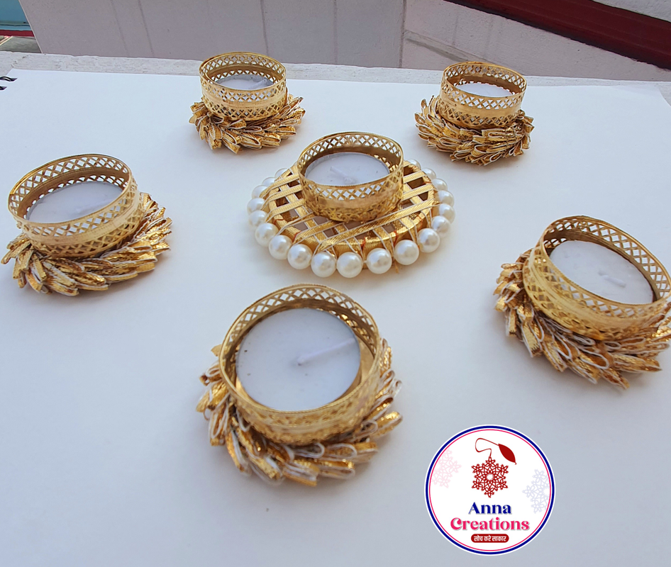 Tealights For Diwali Decoration ( set of 6)