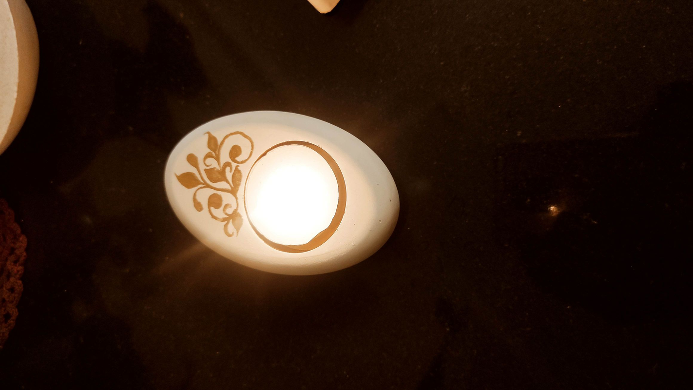 Tea Light Holder - Festive